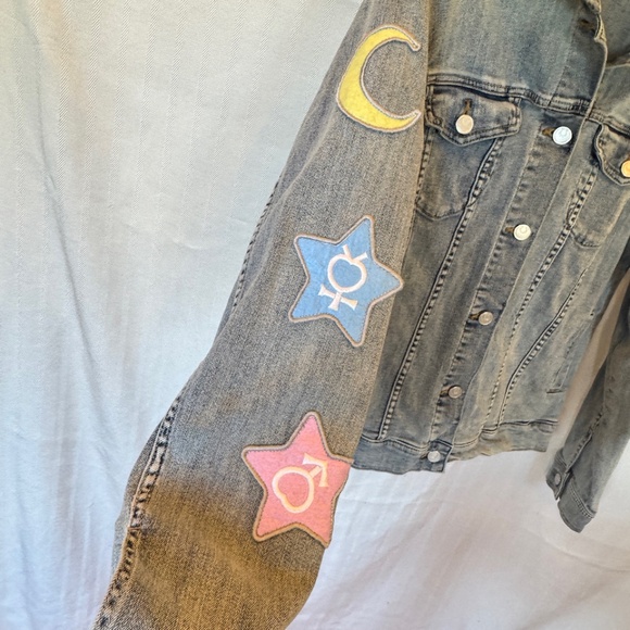 Sailor Moon Patched Denim Jean Limited Edition Jacket - Picture 6 of 10